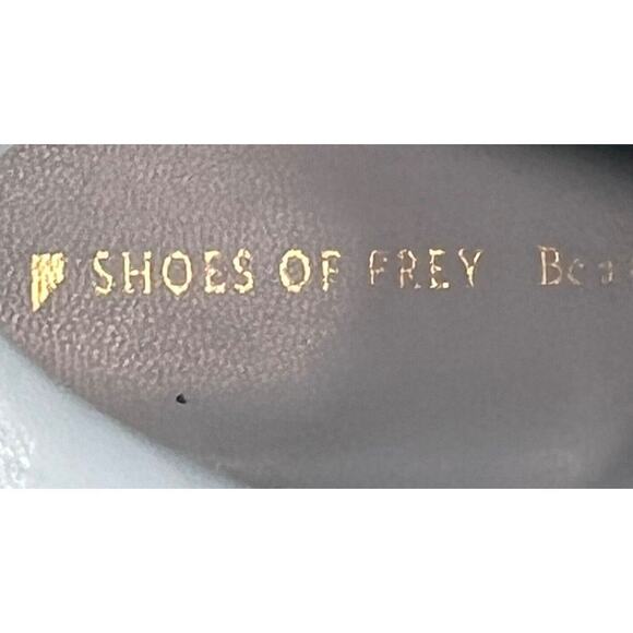 Shoes Of Prey Booties Womens 7 Tan Suede Leather Heeled Ankle Boots Pointed Toe - Picture 13 of 14